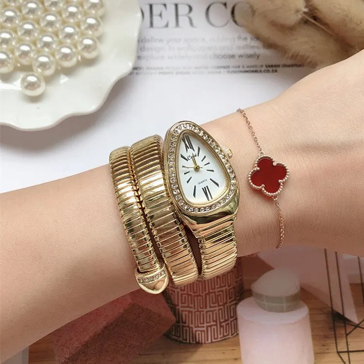 Quartz Watch Luxury Ladies