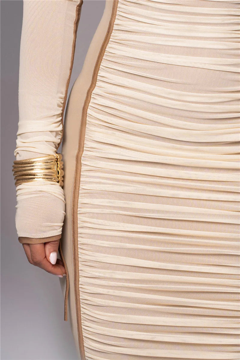 Long Sleeve Midi Dress
