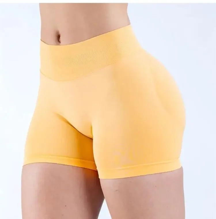 High Waisted Yoga Shorts