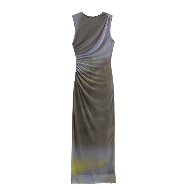 Slimming Midi Dress Elegant
