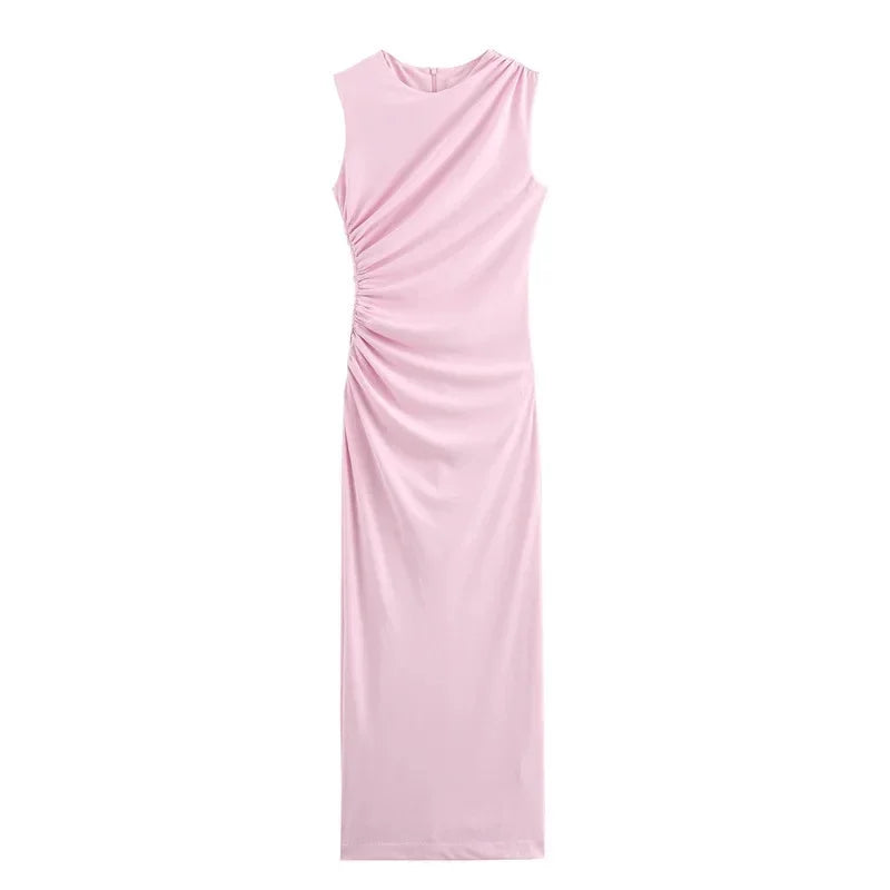 Slimming Midi Dress Elegant