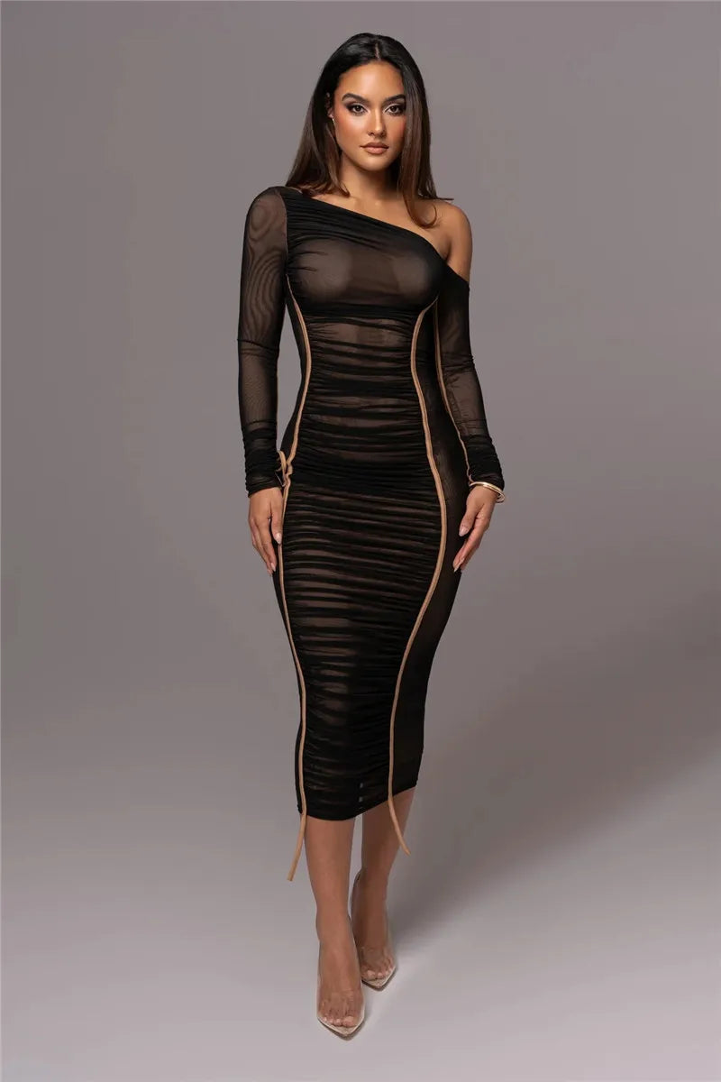 Long Sleeve Midi Dress