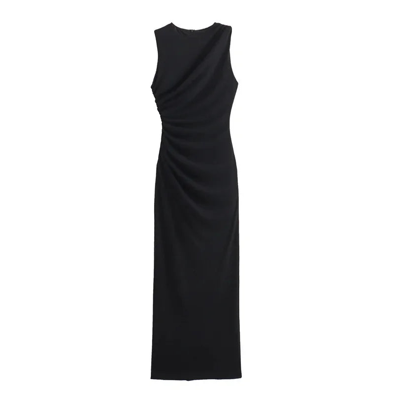 Slimming Midi Dress Elegant