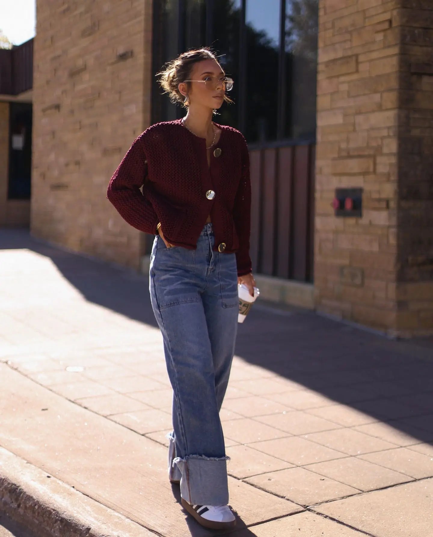Cropped Cardigans Sleeve