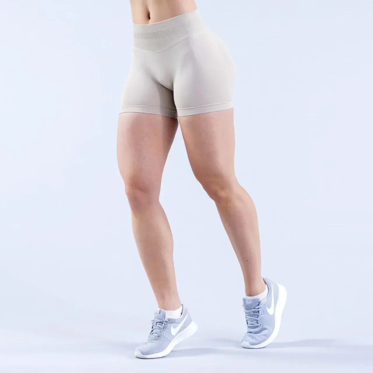 High Waisted Yoga Shorts