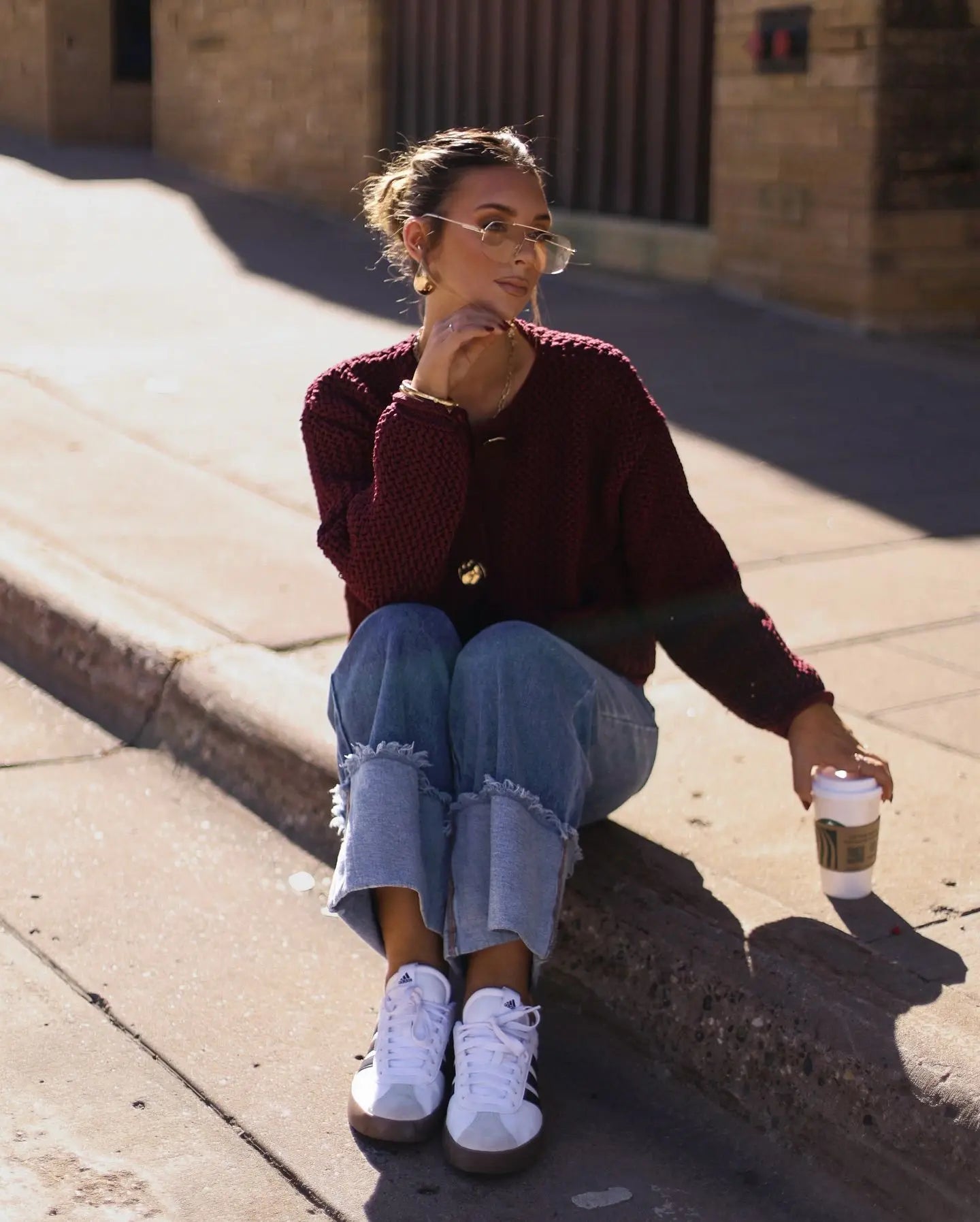Cropped Cardigans Sleeve