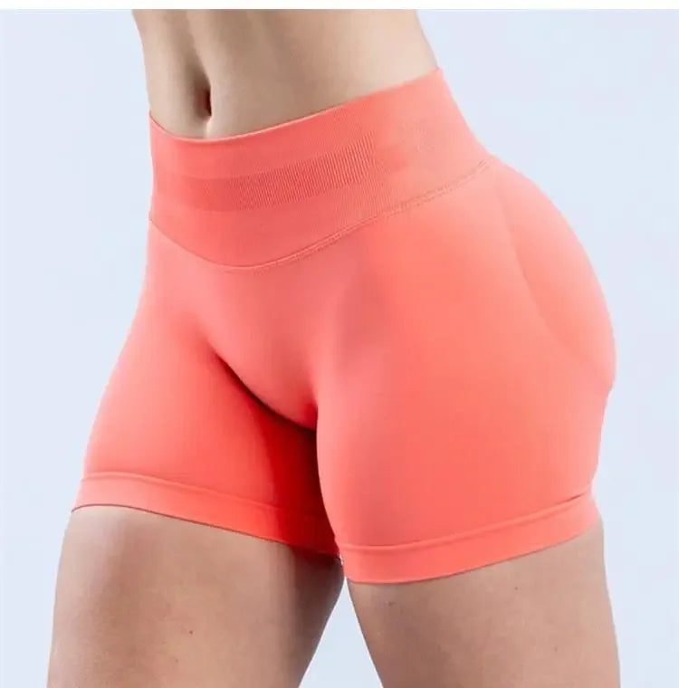 High Waisted Yoga Shorts