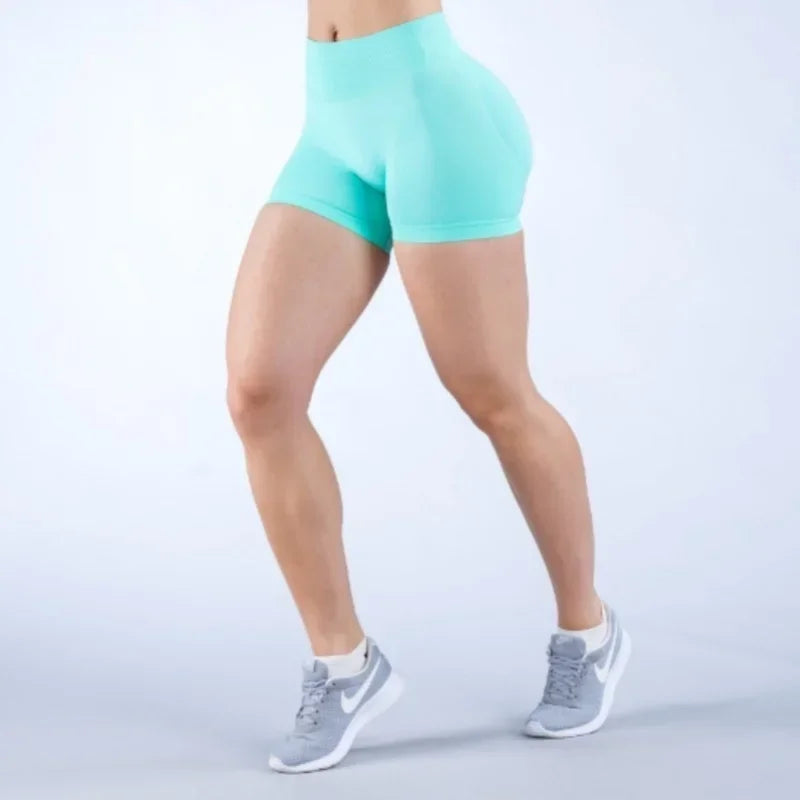 High Waisted Yoga Shorts