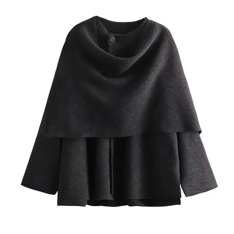 lush Winter Coats for Women Asymmetric Scarf Demi