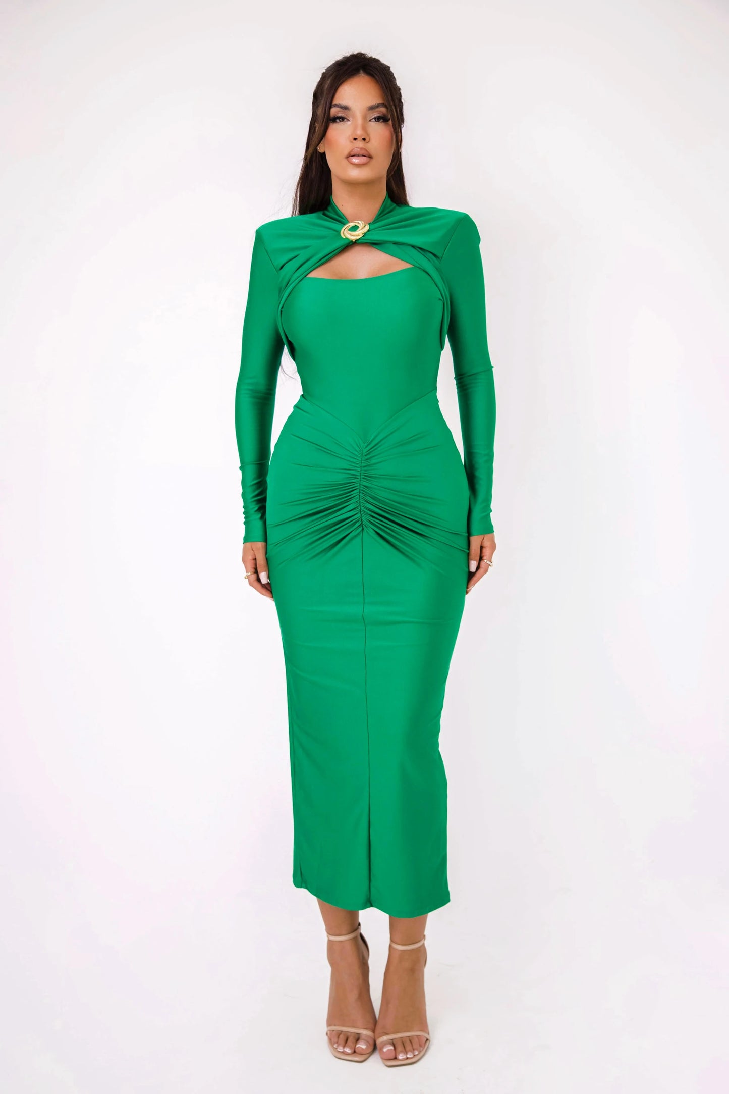 Dress Hollowed Out Slim