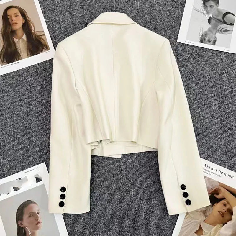 Cropped Blazers Button