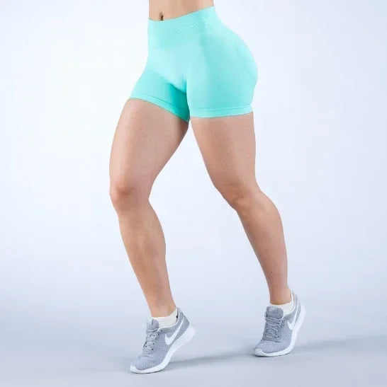 High Waisted Yoga Shorts