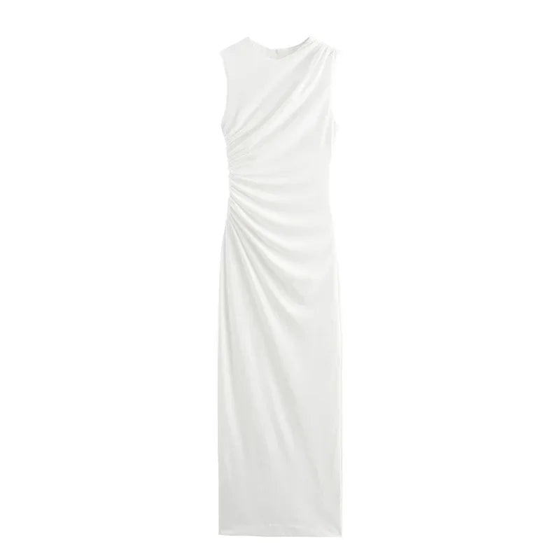 Slimming Midi Dress Elegant