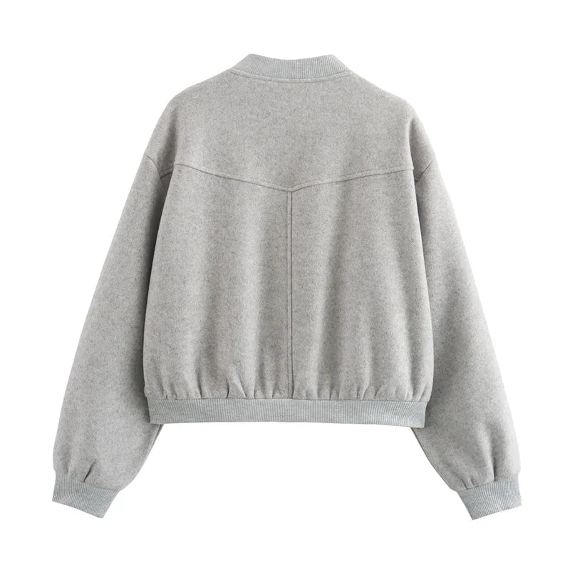 Jacket Cropped Bomber