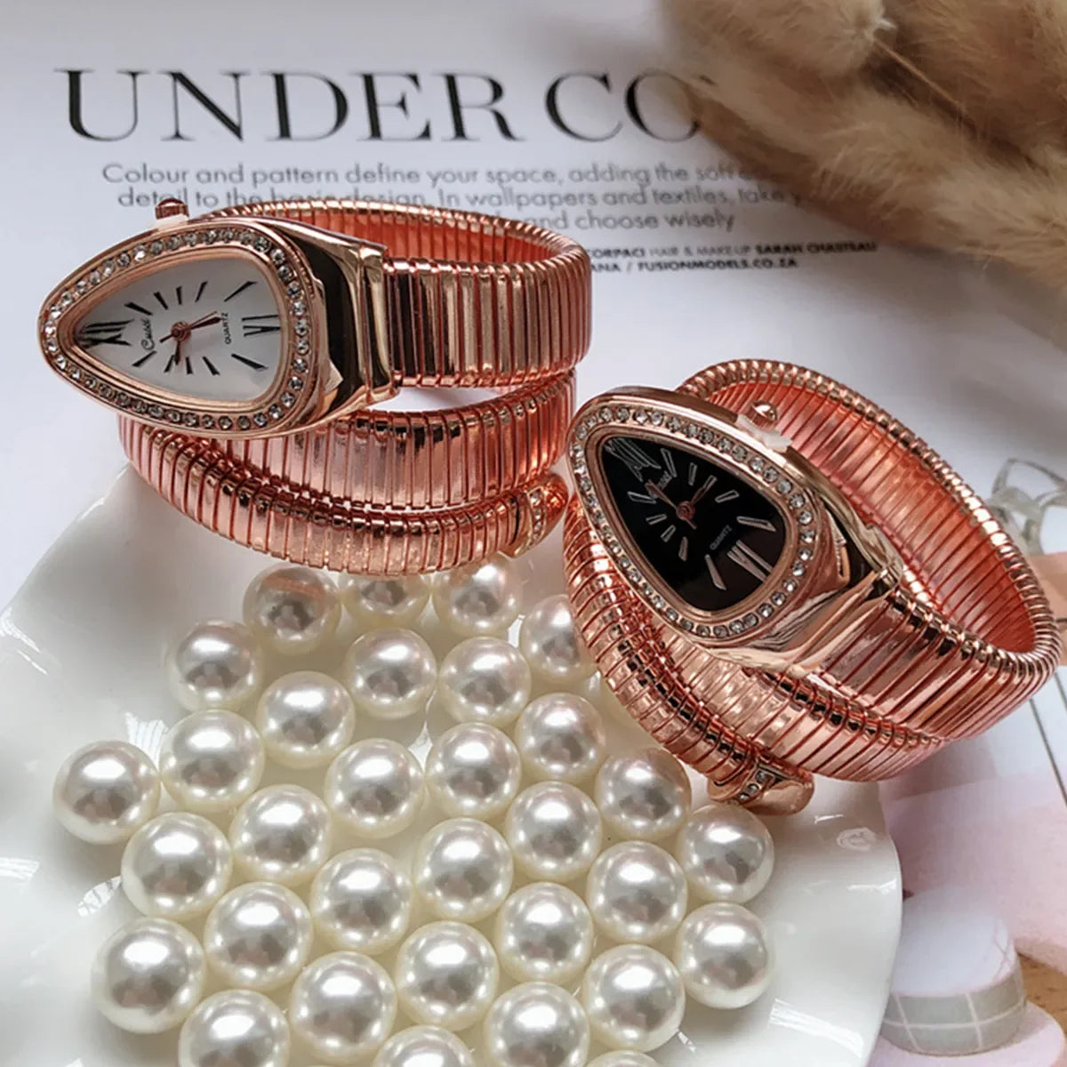 Quartz Watch Luxury Ladies