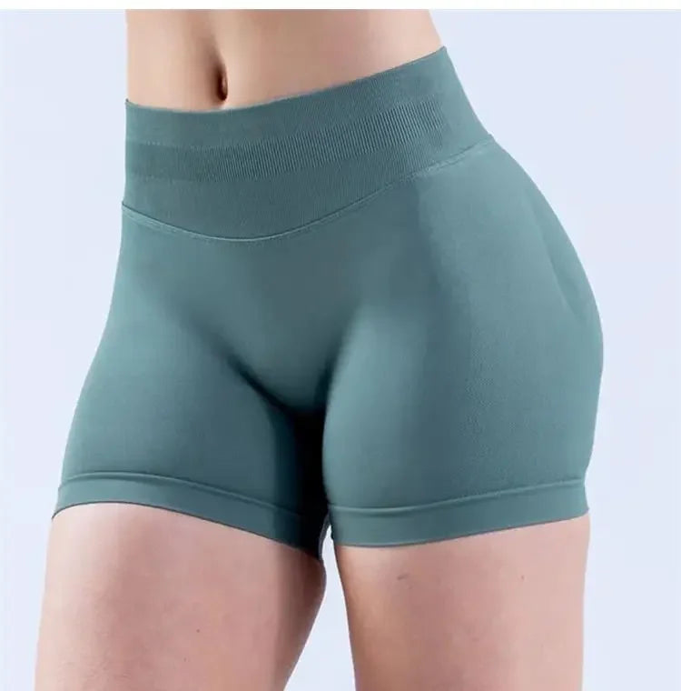 High Waisted Yoga Shorts