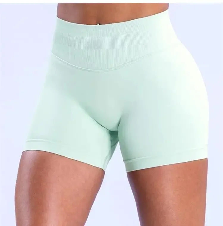 High Waisted Yoga Shorts