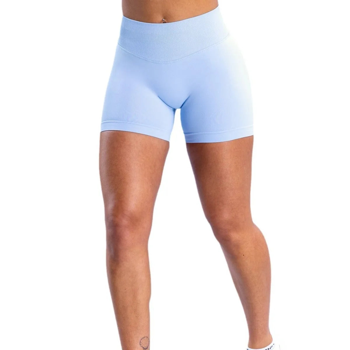 High Waisted Yoga Shorts