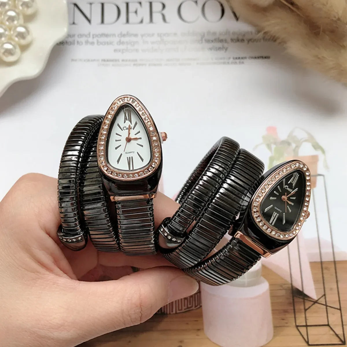Quartz Watch Luxury Ladies