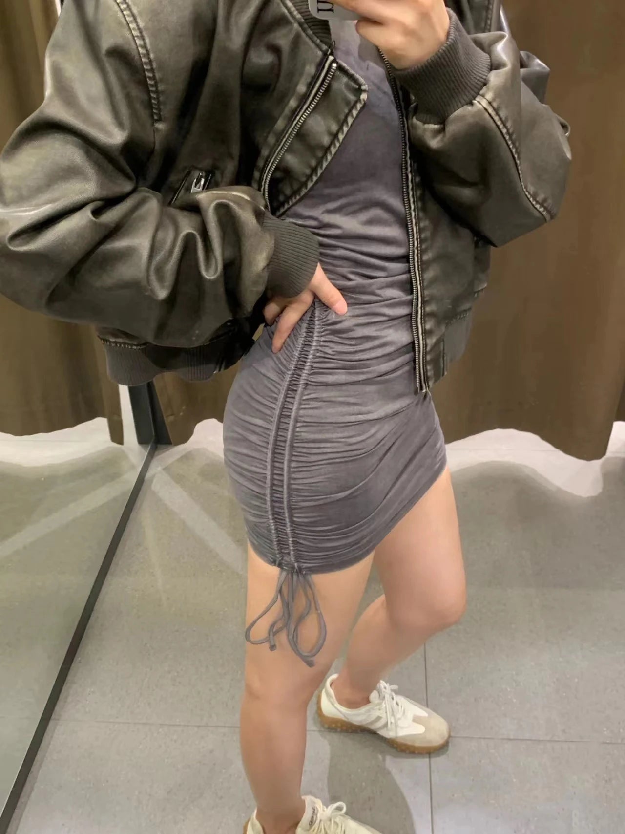 Bomber jacket coat