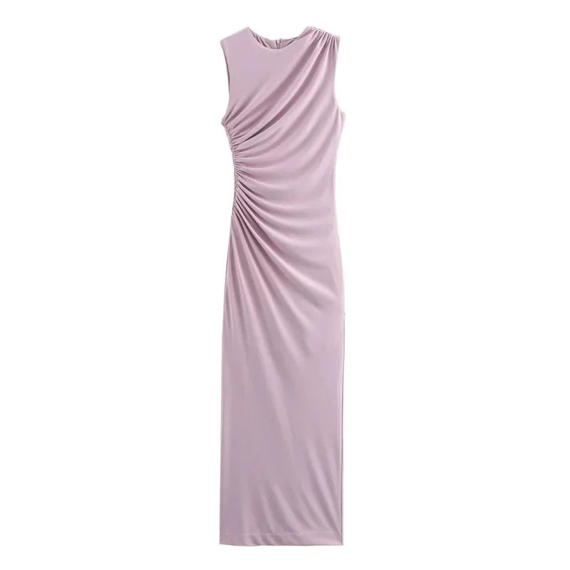Slimming Midi Dress Elegant