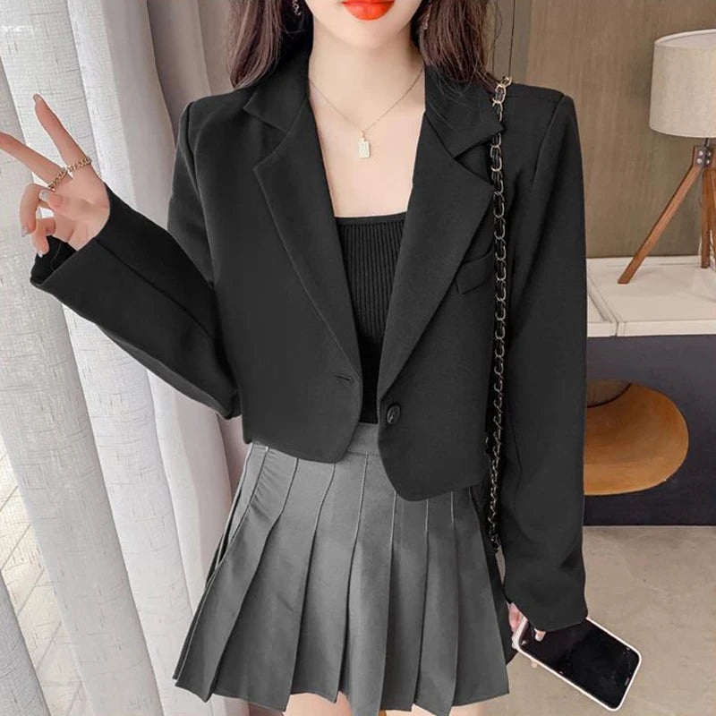 Cropped Blazers Button