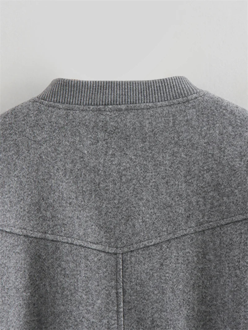 Jacket Cropped Bomber