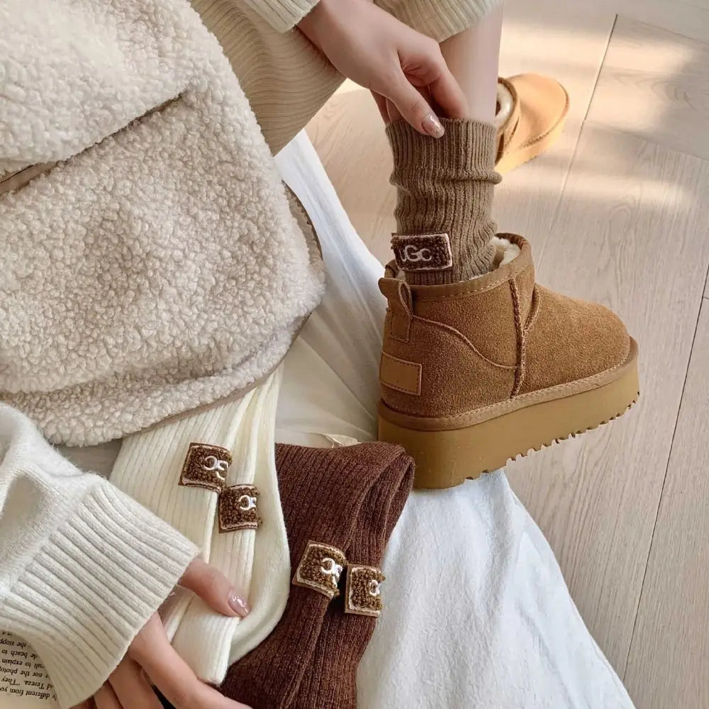 Meias Label Snow Boot