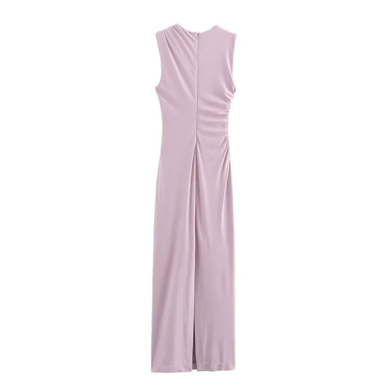 Slimming Midi Dress Elegant