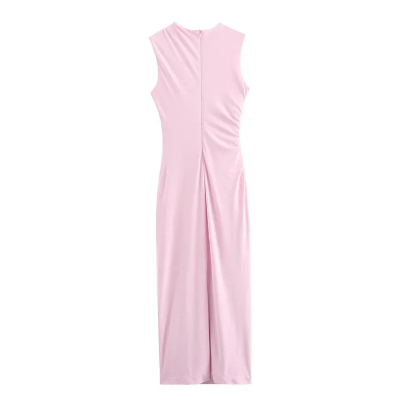 Slimming Midi Dress Elegant