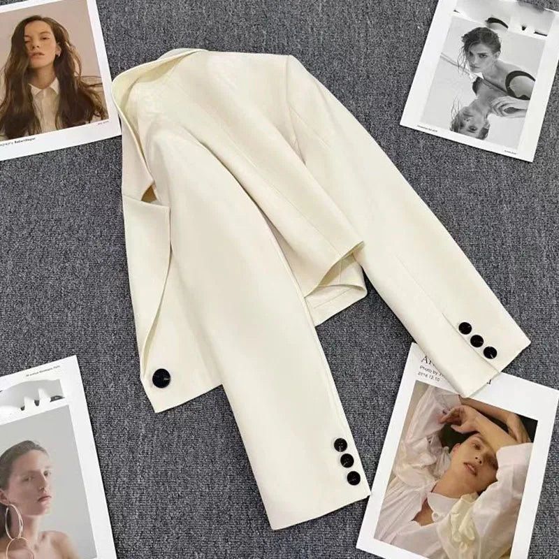 Cropped Blazers Button