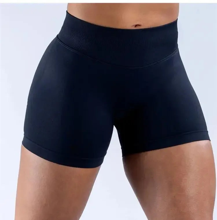 High Waisted Yoga Shorts