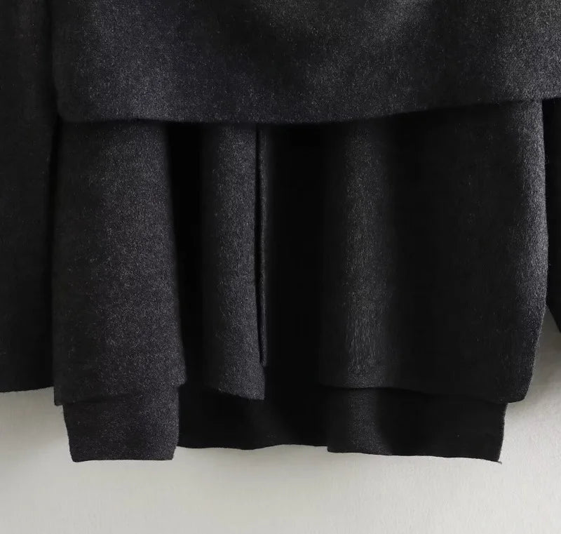 lush Winter Coats for Women Asymmetric Scarf Demi