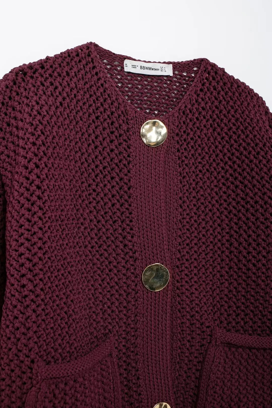 Cropped Cardigans Sleeve