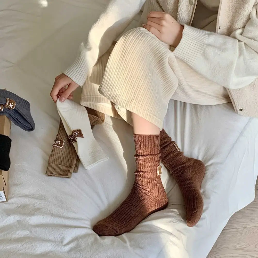 Meias Label Snow Boot