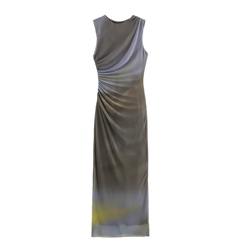 Slimming Midi Dress Elegant