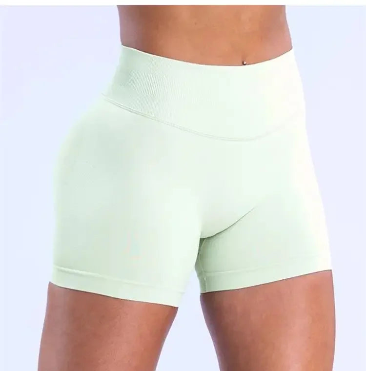 High Waisted Yoga Shorts