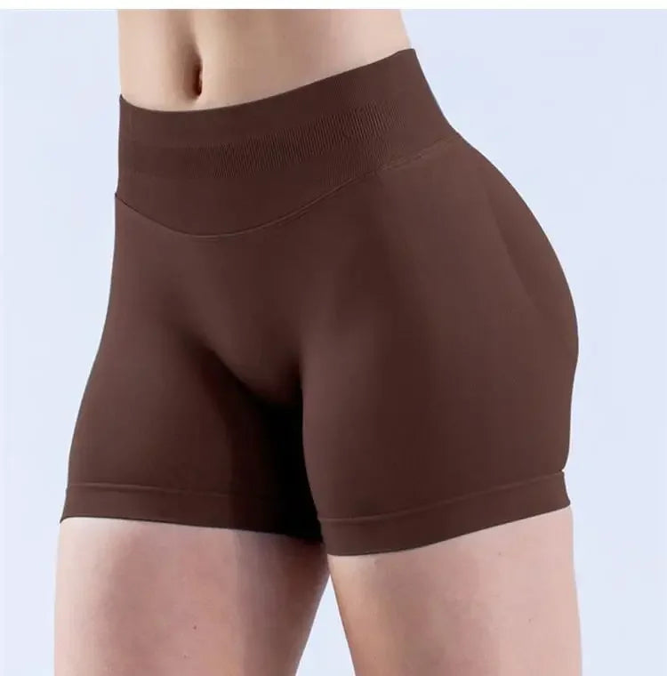 High Waisted Yoga Shorts