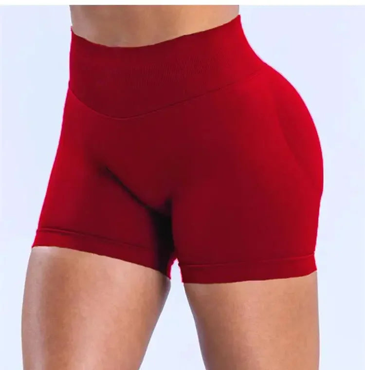 High Waisted Yoga Shorts