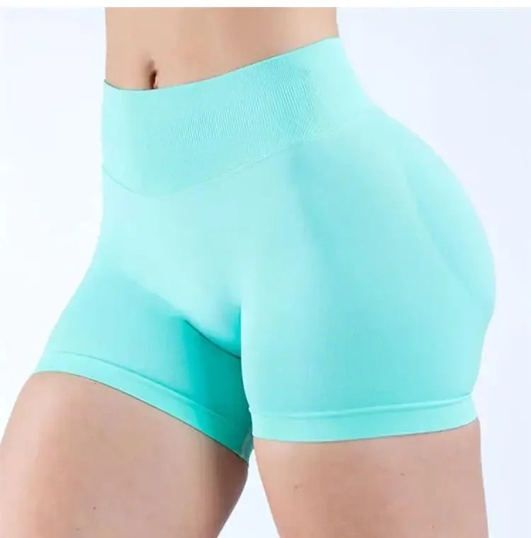High Waisted Yoga Shorts
