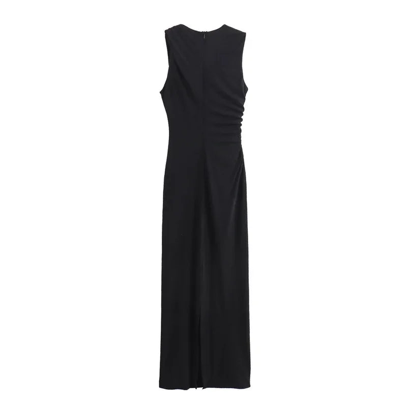 Slimming Midi Dress Elegant