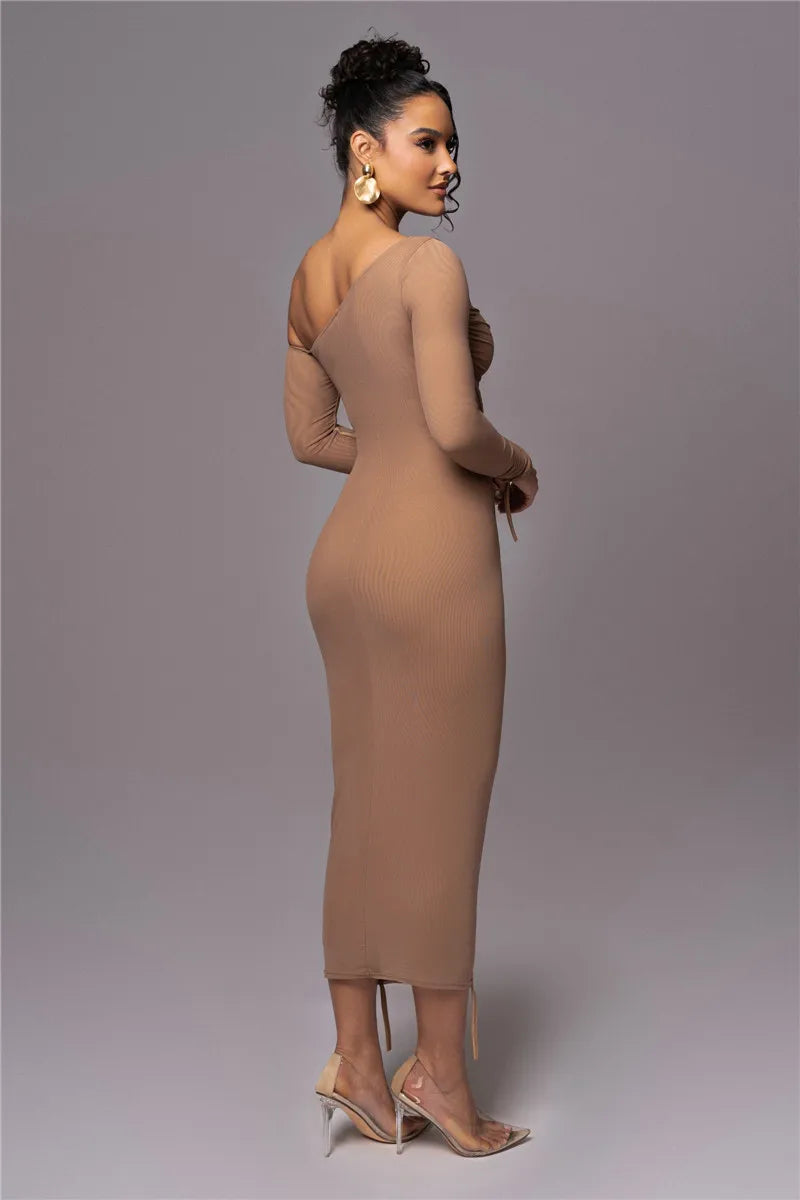 Long Sleeve Midi Dress