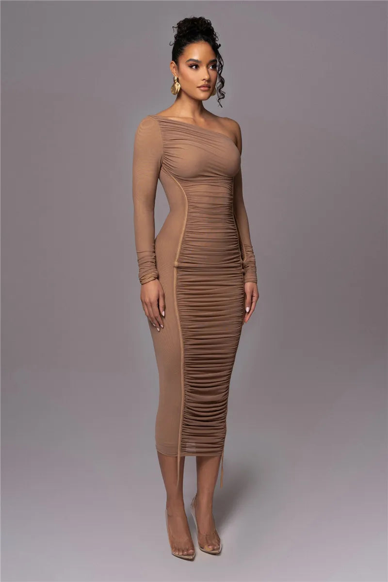 Long Sleeve Midi Dress
