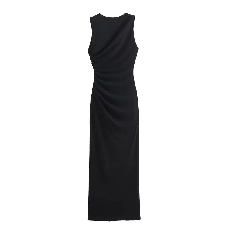 Slimming Midi Dress Elegant