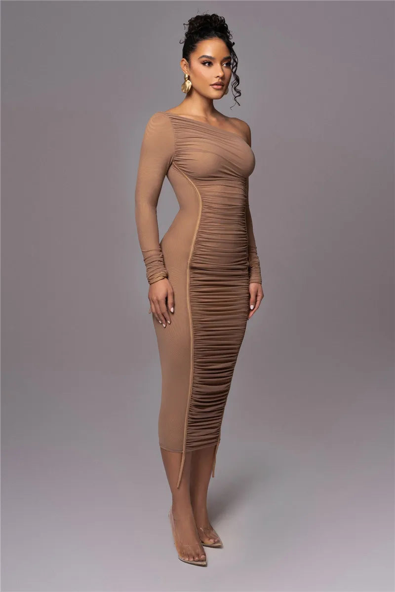 Long Sleeve Midi Dress