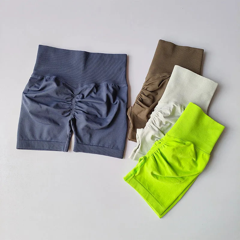 Peach Lifting Sports Shorts