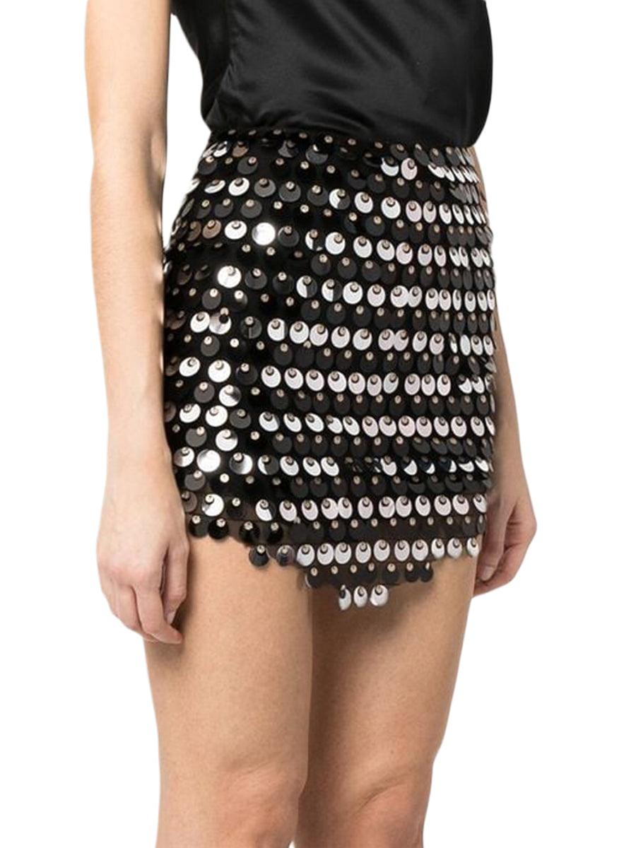 Sequin Low Waist Mini Skirt